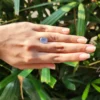 Blue Sapphire Neelam Gemstone from Burma (Maynmar)- 6.85 Carats