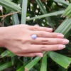 Blue Sapphire Neelam Gemstone from Burma (Maynmar)- 7.18 Carats